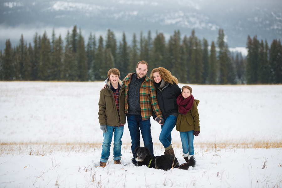Cole Hofstra Photography winter family photography 