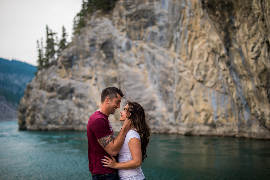 first kiss in the canadian rockies