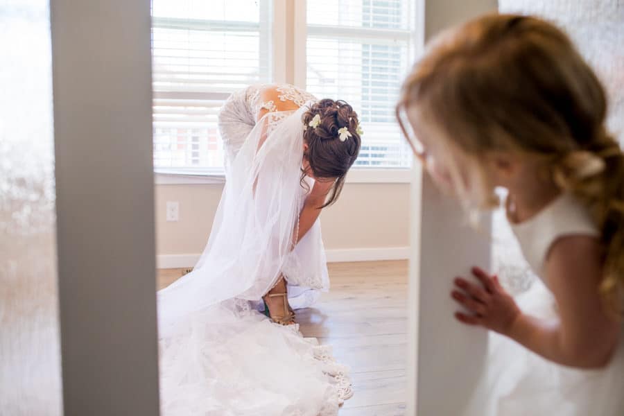 bride getting ready