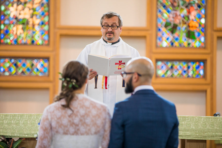 St Albert the Great Parish wedding photos