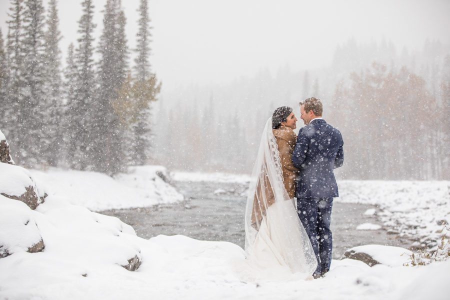 bragg creek winter weddings