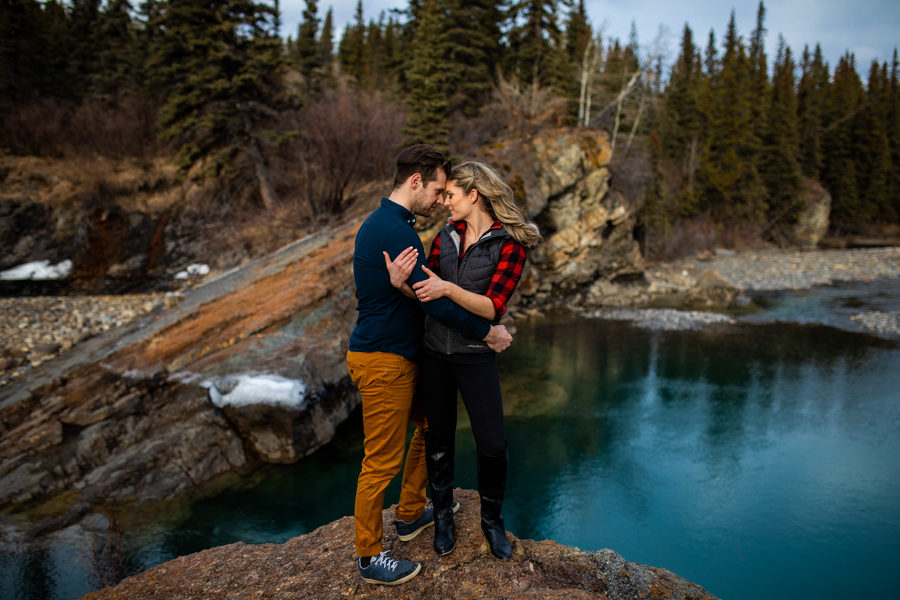 canmore engagement sessions