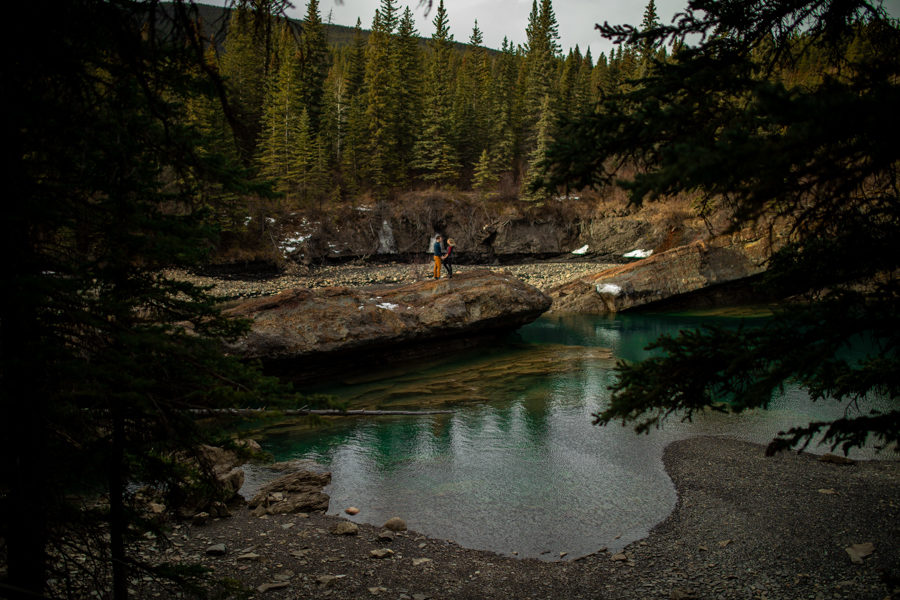 canmore engagement photography