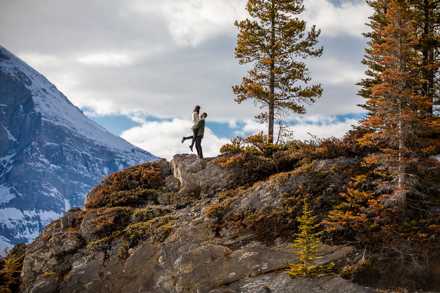 banff engagement photographer - banff alberta