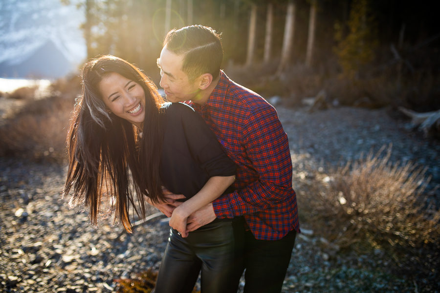 banff engagement photographer - banff alberta