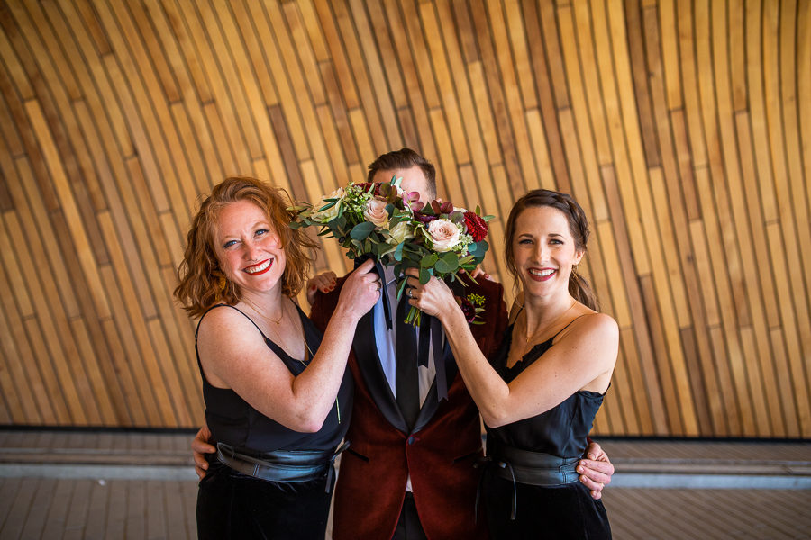 Calgary public library wedding photos - CPL Wedding photos