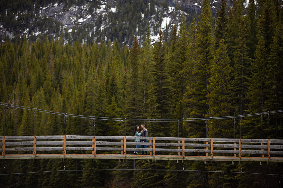 mountain engagement photographer - Mountain engagement - Canmore engagement - Canmore photographer