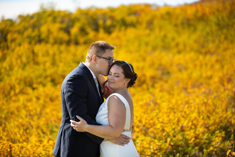 nose hill calgary wedding