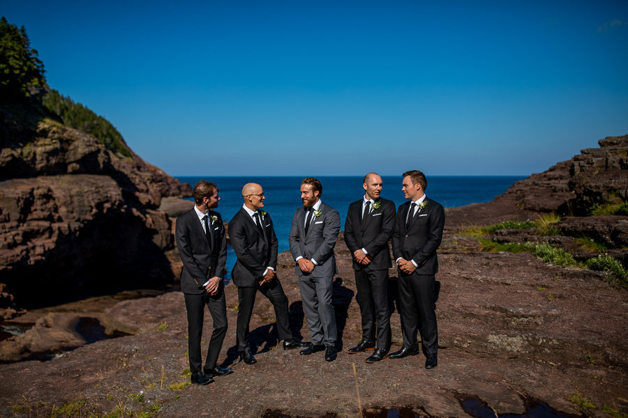 Flatrock Newfoundland wedding portraits