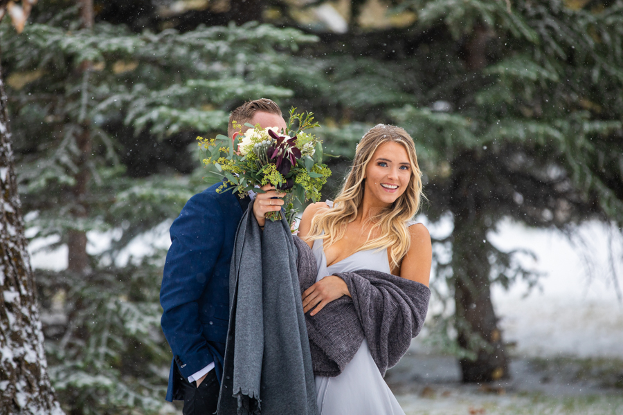 wedding party pics on Prince's Island Park