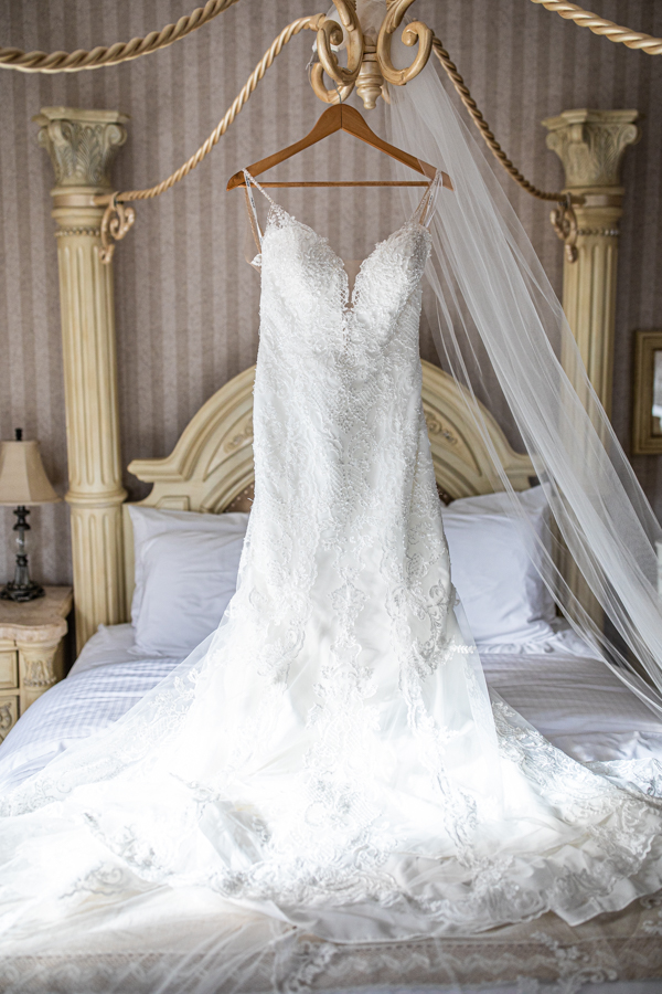 The Norland weddings - The Norland Lethbridge - Lethbridge wedding venue bride dress hanging