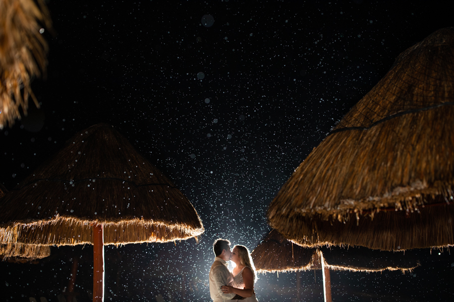 night pictures in the rain at Now Jade RESORT