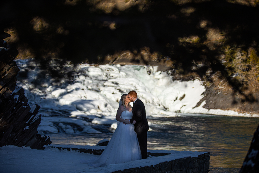 bridal part portraits Fairmont Banff Springs wedding