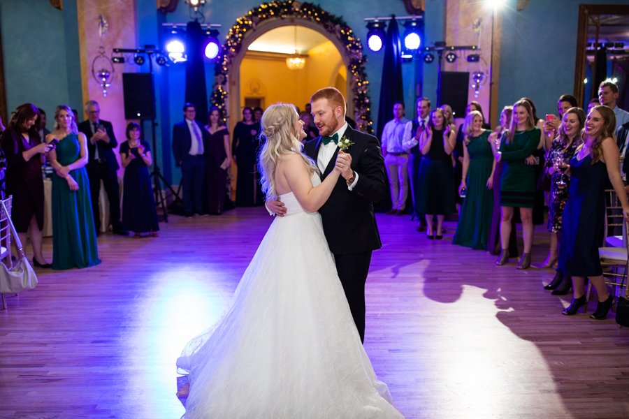 Cascade Ballroom at the Fairmont Banff Springs dancing with Pez Productions