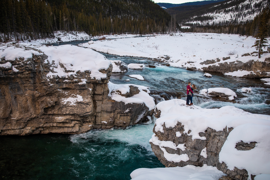 Elbow Falls in bragg creek