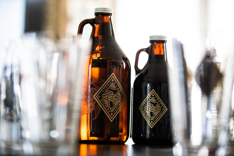 Calgary beer photos of growlers