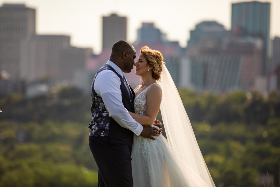 Riverside golf course Edmonton wedding