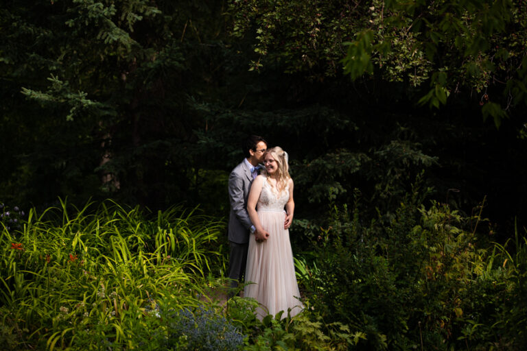 wedding at reader rock garden calgary