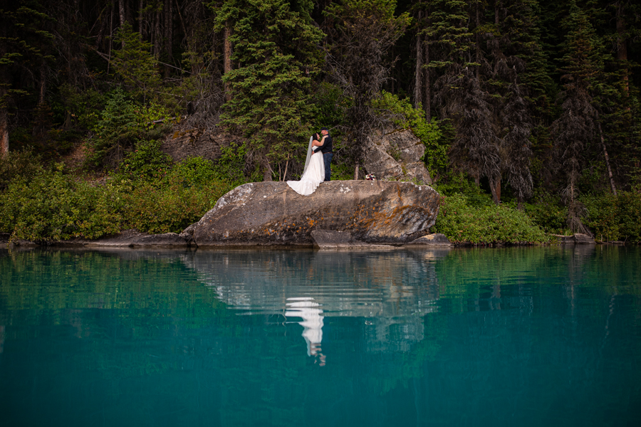emerald lake elopement
