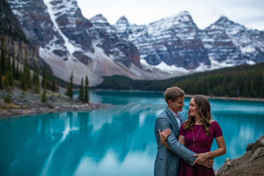 Banff Canada engagement photography